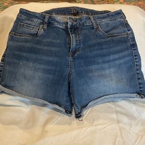 Kut from the Kloth Women's Classic Blue Jean Shorts